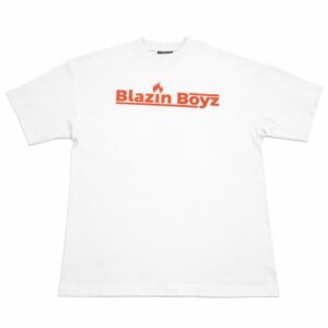 Blazin Boyz Logo Shirt (white)